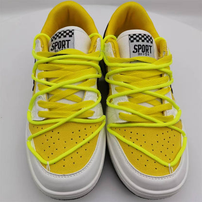 Giovanna Renzo Dunk Low Force Sneakers/Lace up Board Shoes - The GoatFind