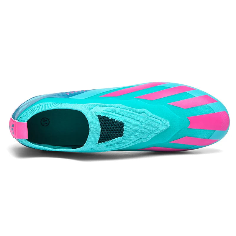 Messi Style Craze Fast Laceless Low Cut Hype Soccer Cleats/Shoes FG TF - The GoatFind