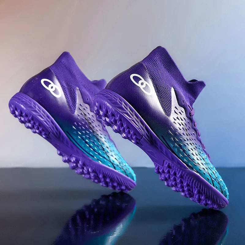 New Erling Haaland | De Bruyne | Messi style Soccer Cleats Shoes Youth