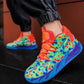 Bare Toxic "Neon Flux" High-Top Basketball Shoes -Newest Sports Sneakers