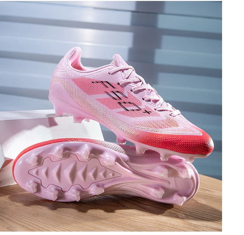 Mo Salah Style Laced F50 Soccer Low Ankle Cleats Elite Shoes Youth