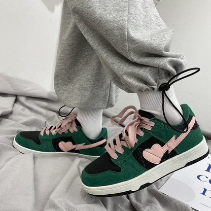 Giovanna Renzo Dunk Low Force Sneakers/Lace up Board Shoes - The GoatFind