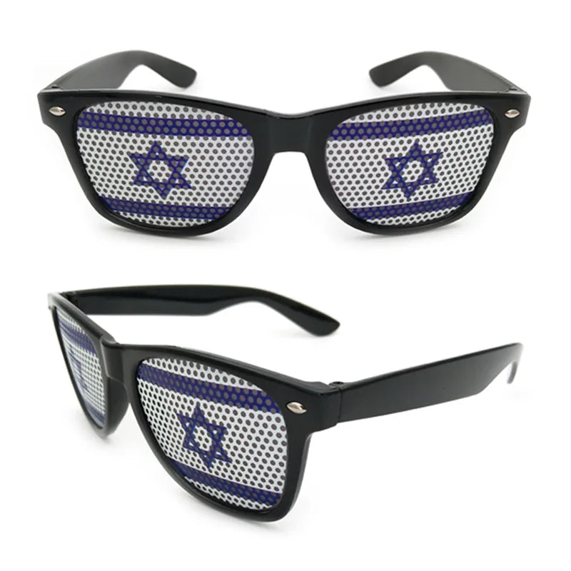 Countries/National Flag Fan Sun Glasses/Eyeglasses/Goggles Black Frame