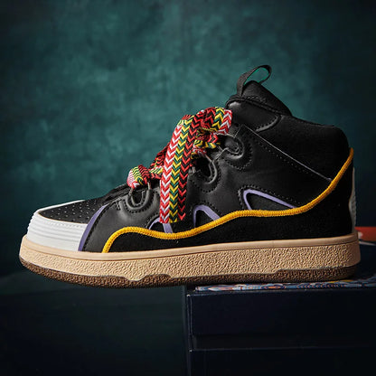 Apex Runners Sneaker Shoes-Thick Laced 2025 Fashion Street Style High Tops - The GoatFind