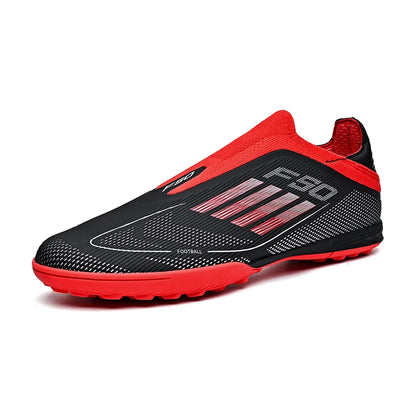 Laceless Soccer Cleats Messi/Salah/Yamal F50 Style Shoes Without lace Youth - The GoatFind