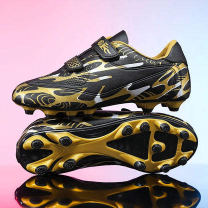 Kids Messi Style Soccer Shoes/Cleats Outdoor Boys Girls FG Boot - The GoatFind