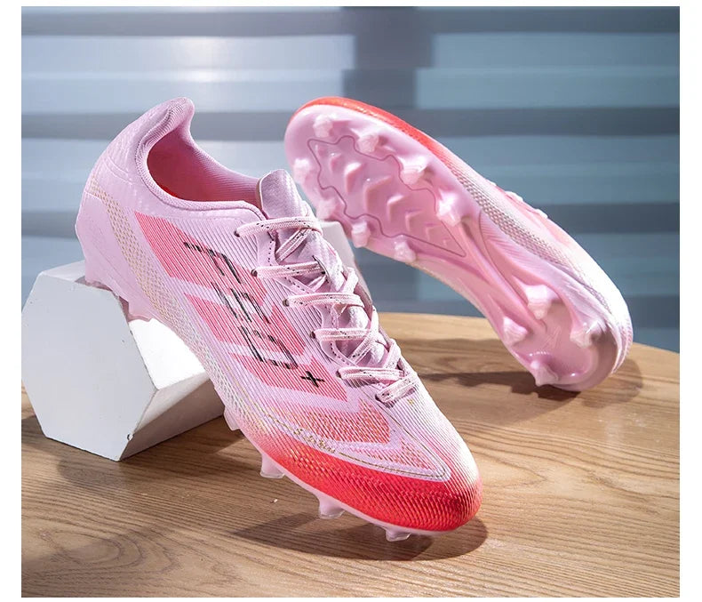 Mo Salah Style Laced F50 Soccer Low Ankle Cleats Elite Shoes Youth