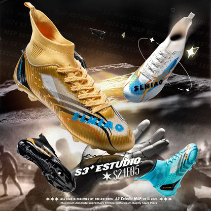 Ultralight 2.0 CR7 Youth Soccer Cleats | Ronaldo | Messi Gold Shoes
