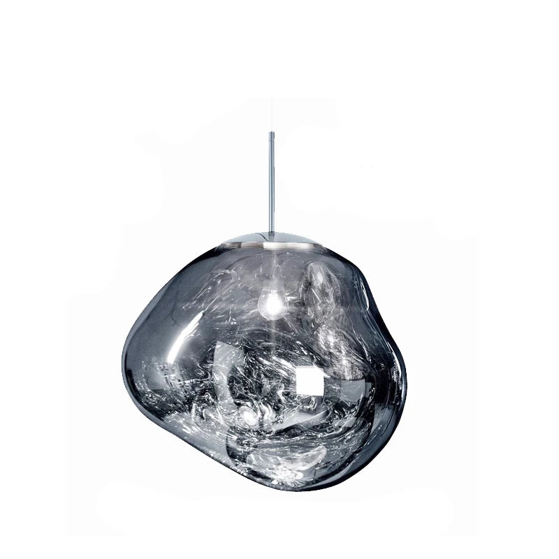 Nordic Hanging Lava Glass Bubble Pendant Chandeliers Light Fixture - The GoatFind