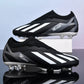 Messi Style Craze Fast Laceless Low Cut Hype Soccer Cleats/Shoes FG TF - The GoatFind