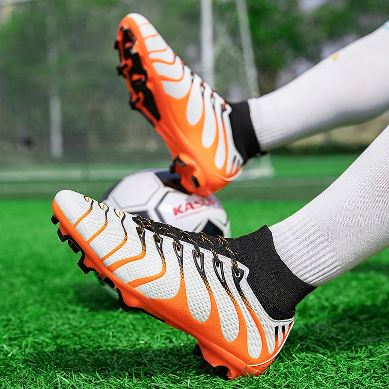 Cristiano Ronaldo Style Mercury Super Sly Soccer Cleats/Shoes High-top - The GoatFind