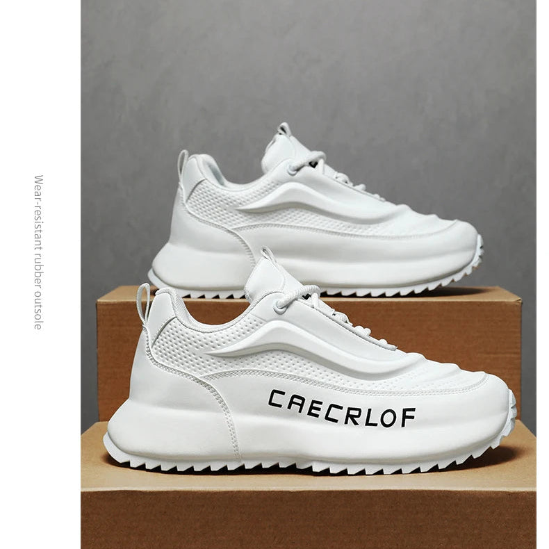 CAECRLOF Men's Chunky Sneakers Casual Fashion Shoes