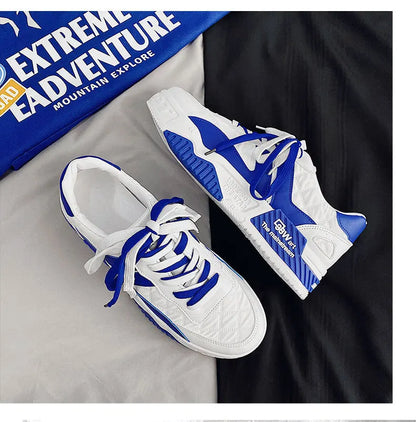 Renzo Premium Two Tones Designer Sneaker Skater Shoes - The GoatFind