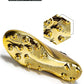 Golden Boots Chirstiano Ronaldo Style Soccer Cleats Kids Youth Indoor/FG