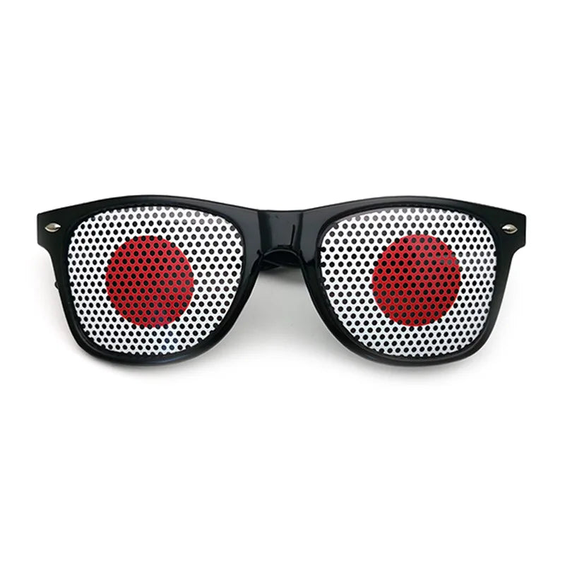 Countries/National Flag Fan Sun Glasses/Eyeglasses/Goggles Black Frame