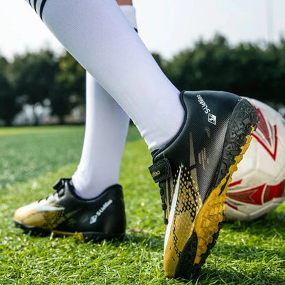 Kids Youth Soccer Cleats/Football Training Turf Shoes - The GoatFind