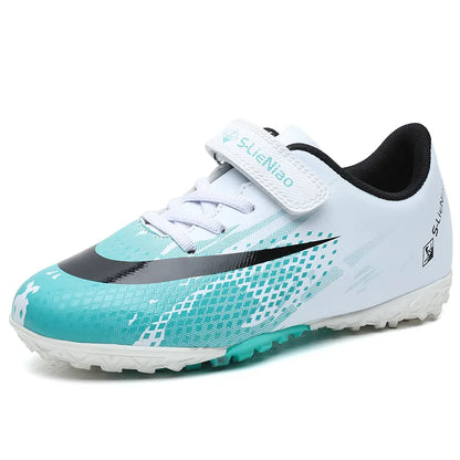 Kids Youth Soccer Cleats/Football Training Turf Shoes - The GoatFind