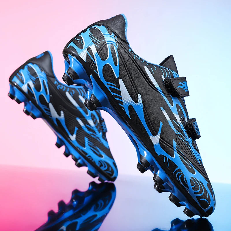 Kids Messi Style Soccer Shoes/Cleats Outdoor Boys Girls FG Boot