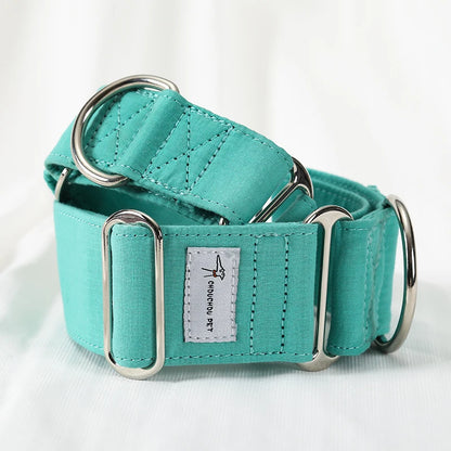 Italian Greyhound/Whippet Martingale Adjustable patterned Dog collar - The GoatFind