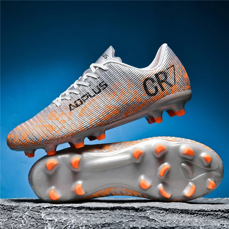 Scoremaster Ronaldo Style CR7 Inspired Soccer Cleats/Shoes Low Ankle Kids Youth