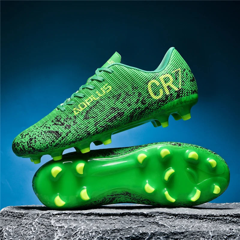 Scoremaster Ronaldo Style CR7 Inspired Soccer Cleats/Shoes Low Ankle Kids Youth