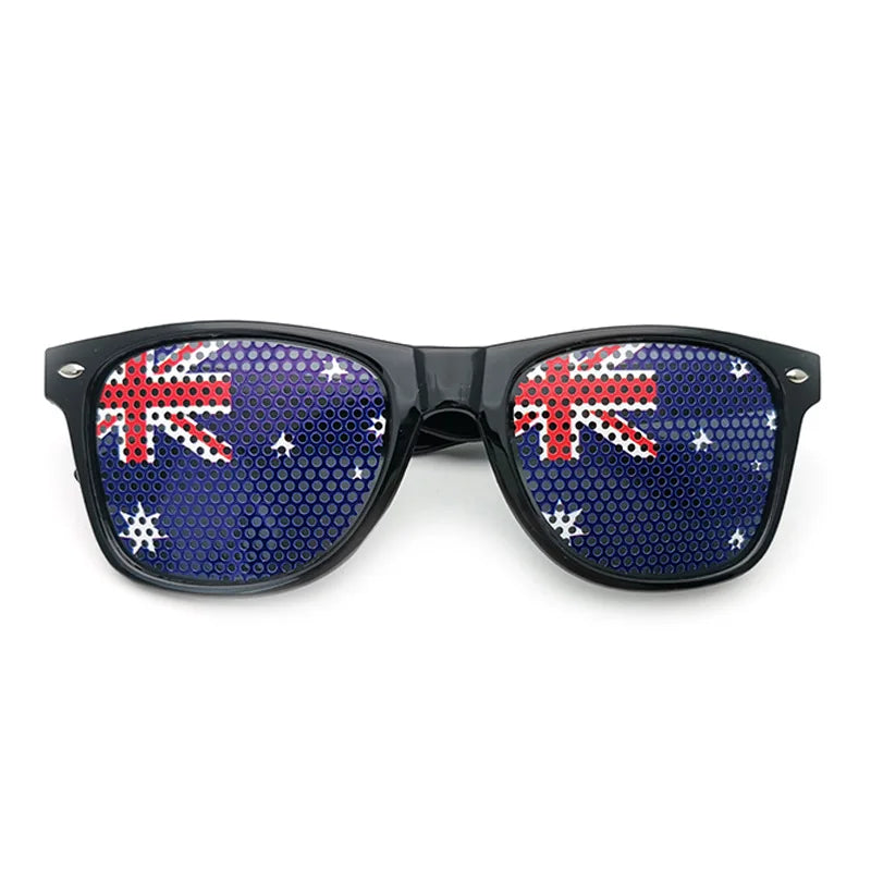 Countries/National Flag Fan Sun Glasses/Eyeglasses/Goggles Black Frame