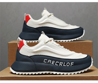 CAECRLOF Men's Chunky Sneakers Casual Fashion Shoes