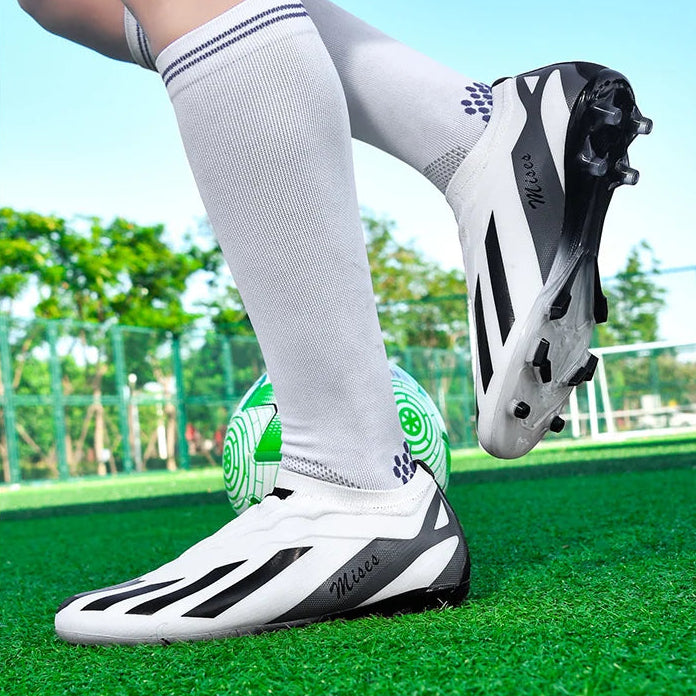 Messi Style Craze Fast Laceless Low Cut Hype Soccer Cleats/Shoes FG TF - The GoatFind