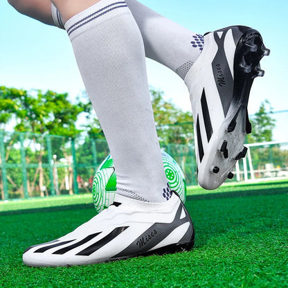 Messi Style Craze Fast Laceless Low Cut Hype Soccer Cleats/Shoes FG TF - The GoatFind
