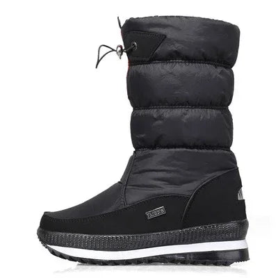 Goatfind Winter Snow Boots Shoes Warm Plush Mid-calf Waterproof Womens - The GoatFind