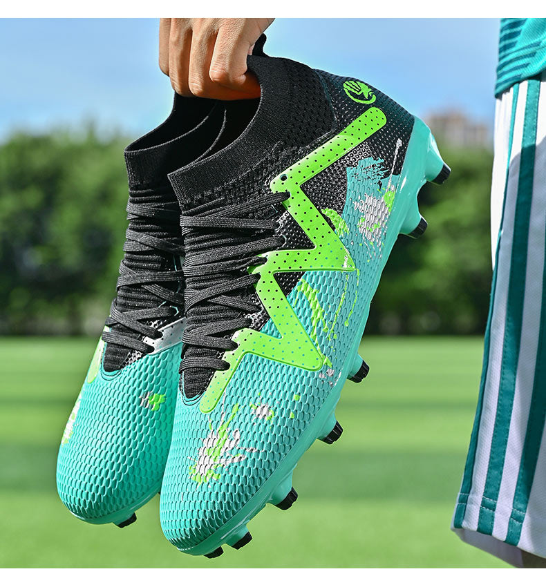 Quality Soccer Cleats Neymar Style Outdoor AG Boys/Girls/Youth/Adult Shoes