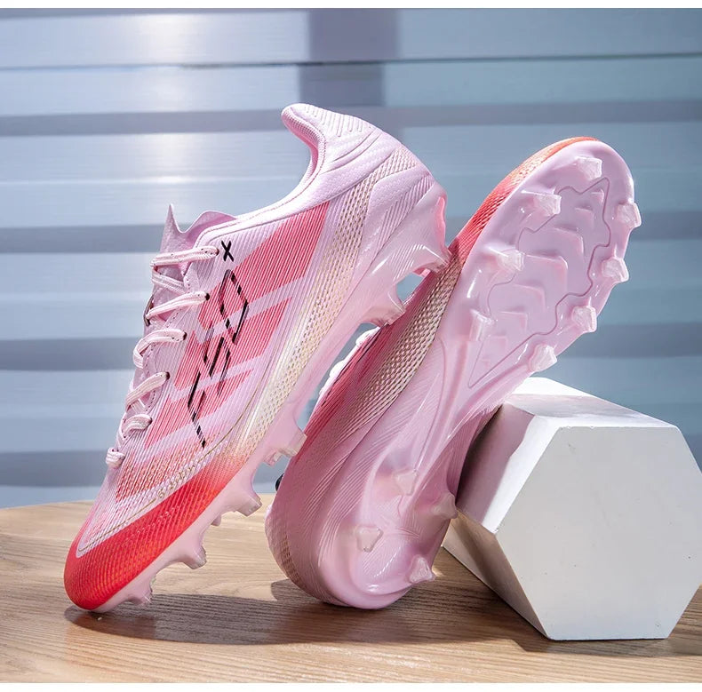 Mo Salah Style Laced F50 Soccer Low Ankle Cleats Elite Shoes Youth