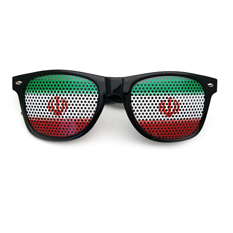 Countries/National Flag Fan Sun Glasses/Eyeglasses/Goggles Black Frame