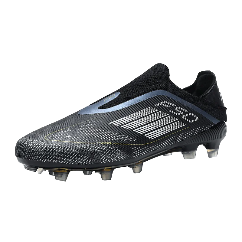 Lamine Yamal Style Laceless Soccer Shoes Cleats FG TF Youth Adult