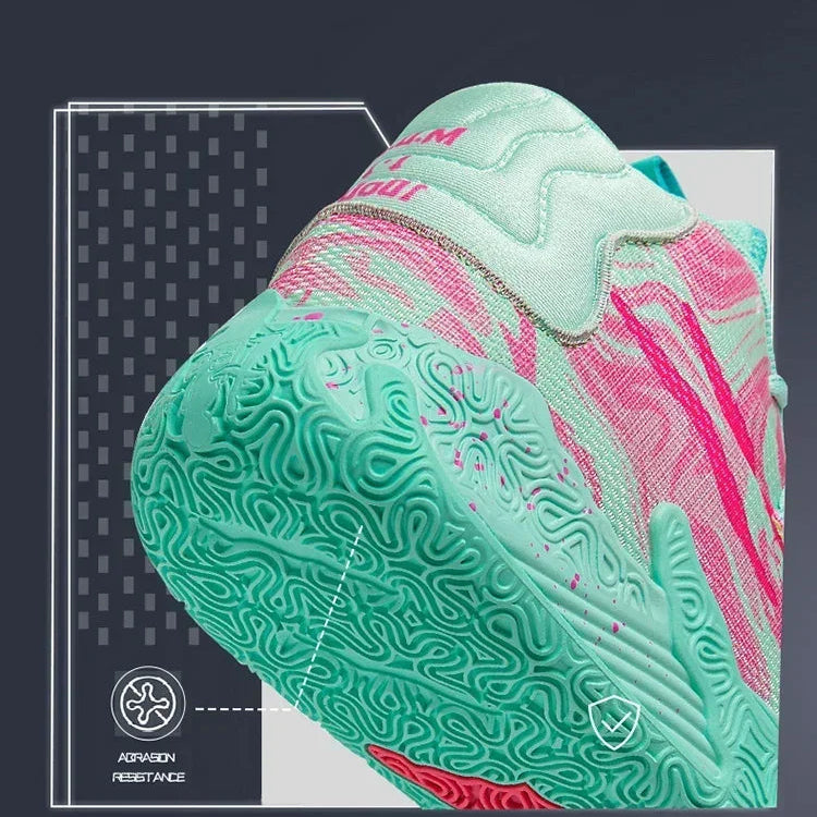 Bare Toxic "Neon Flux" High-Top Basketball Shoes -Newest Sports Sneakers