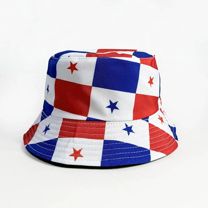 2026 Soccer World Cup National Flag Bucket Hat Reversible Sun Hat