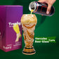 World Trophy Shaped Football/Soccer Beer Glass Cup Themed Mug