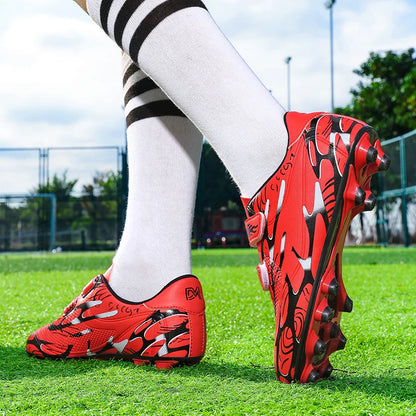 Kids Messi Style Soccer Shoes/Cleats Outdoor Boys Girls FG Boot - The GoatFind