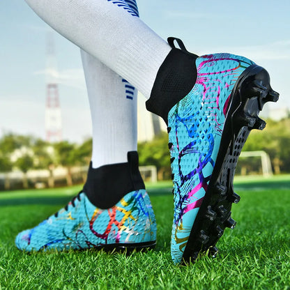 Neymar Jr. Style Shock Force Soccer Cleats Youth | Adult FG Boys Girls