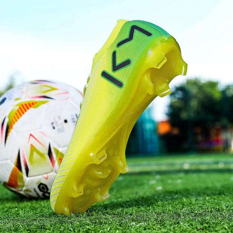 New Kylian Mbappe Style Soccer Cleats/Shoes Outdoor Girls/Boys Kids Adults