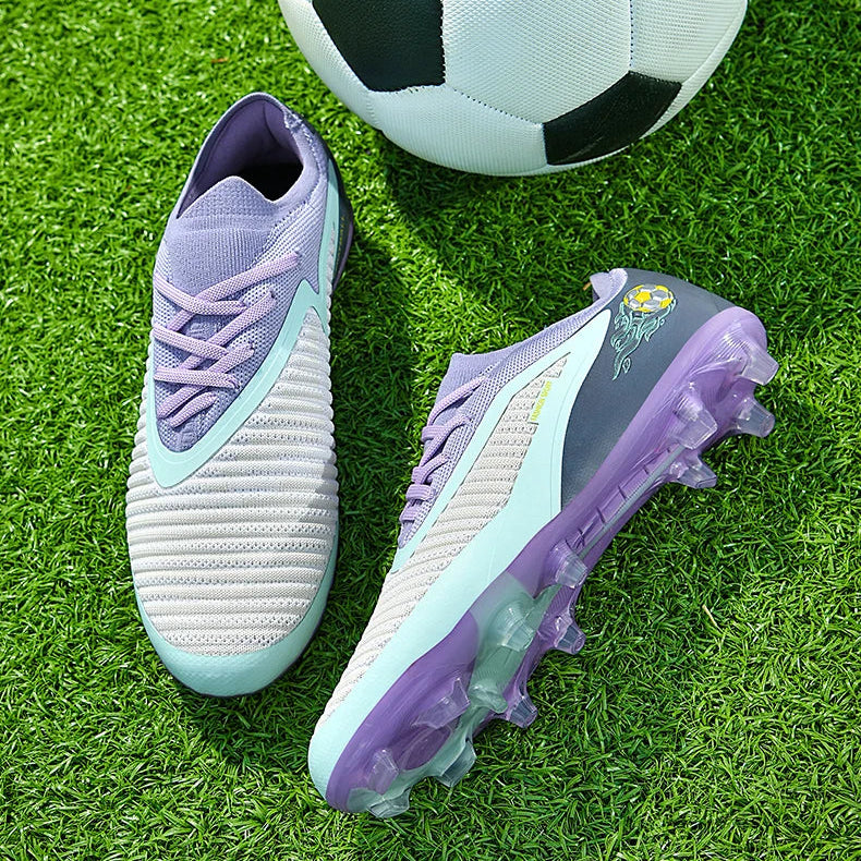 New Haaland Style Soccer Cleats Phamtom FG/Indoor Elite Shoes Youth