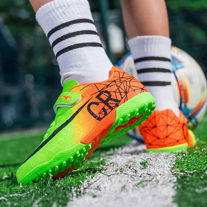 New Ronaldo Kids Soccer Cleats/Shoes/Boots Boy Girl futbol CR7 Youth - The GoatFind