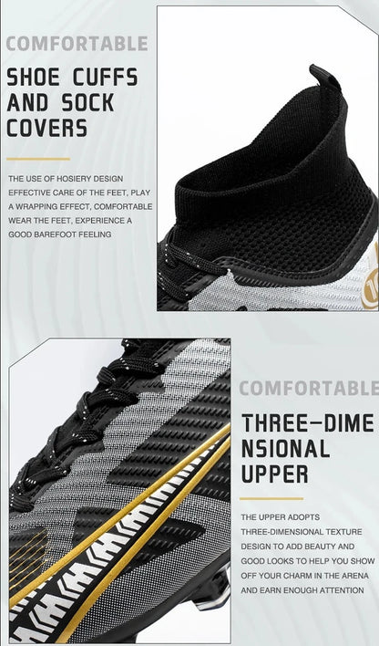 SuperKick Mens/Womens FG Professional Soccer Shoes Cleats - The GoatFind