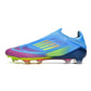 Laceless Soccer Cleats Messi/Salah/Yamal F50 Style Shoes Without lace Youth