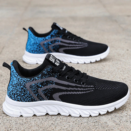 Starry Knights Mesh Light Sneakers Shoes/Walking Running Sneakers - The GoatFind Full Black / 7, Full Black / 7.5, Full Black / 8, Full Black / 8.5, Full Black / 9, Full Black / 10, Blue Black / 7, Blue Black / 7.5, Blue Black / 8, Blue Black / 8.5