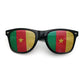 Countries/National Flag Fan Sun Glasses/Eyeglasses/Goggles Black Frame