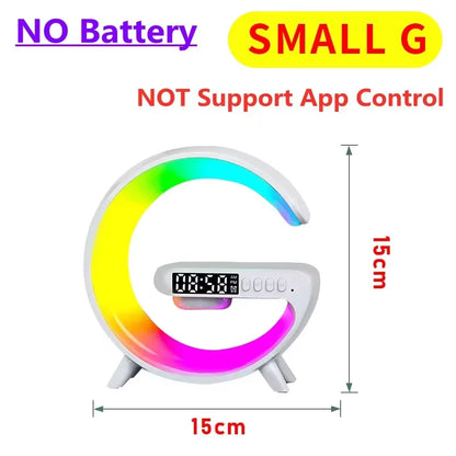 Multifunction IPhone/Samsung Wireless Charger/Phone Charging Station wt Clock - The GoatFind