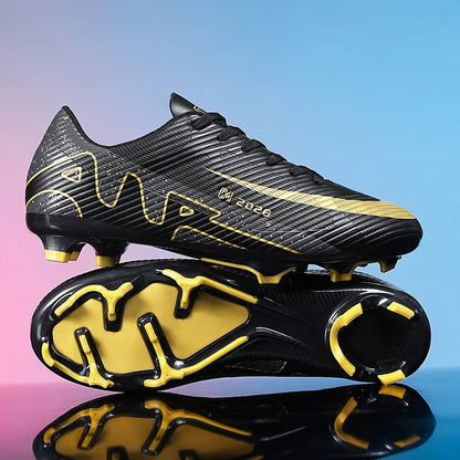 New Ronaldo Vapo R Low Top Soccer Cleats/Shoes FG/TF Kids/Girls/Boys - The GoatFind