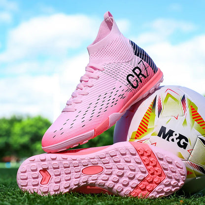 Cristiano Ronaldo Style CR7 Youth Soccer Cleats | Indoor Turf Shoes