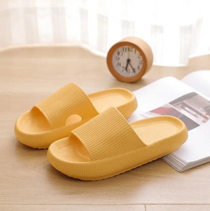 Bronx Premium Thick Pilow | Cloud Slides Slippers Platform Soft Sandal